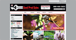 Desktop Screenshot of goodprodsales.com